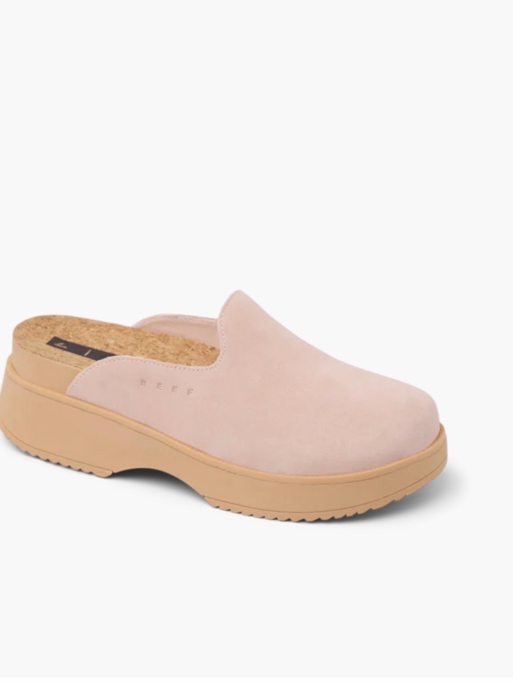 Reef Women’s Vista Skye, Cameo Rose Suede, Size 10